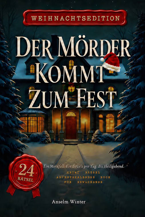 Buchcover: Der Mörder kommt zum Fest
